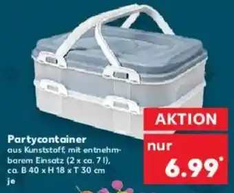 Kaufland Partycontainer Angebot