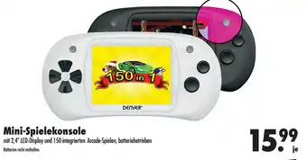 Mäc Geiz Mini Spielekonsole Angebot