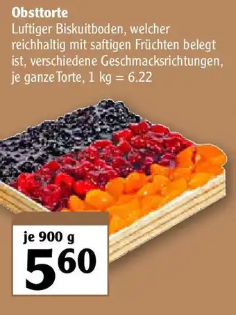 Globus Obttorte 900g Angebot