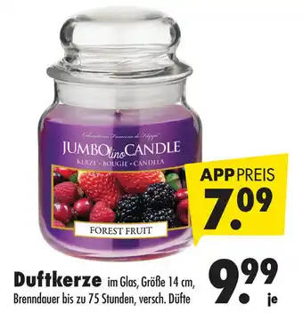 Mäc Geiz Duftkerze im Glas 14 cm Angebot