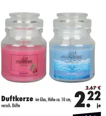 Mäc Geiz Duftkerze im Glas 10 cm Angebot