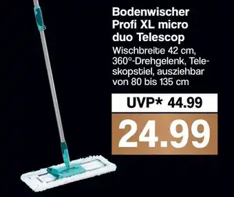 Famila Nord West Bodenwischer Profi XL Micro Duo Telescop Angebot