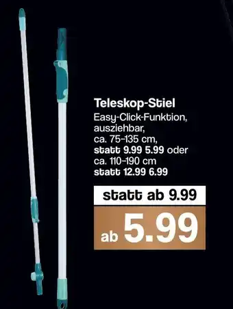 Famila Nord West Teleskop Stiel Angebot