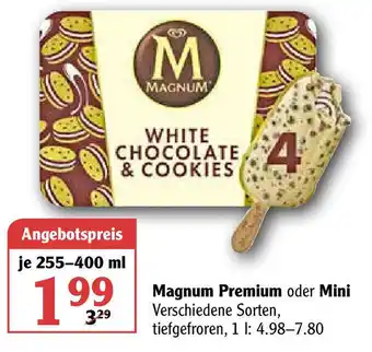 Globus Magnum Premium oder Mini 255-400ml Angebot