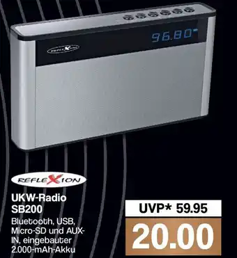 Famila Nord West Reflexion UKW Radio SB200 Angebot