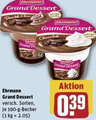 REWE Ehrmann Grand Dessert Angebot