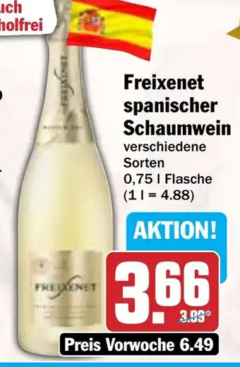 Hit Freixenet spanischer Schaumwein Angebot