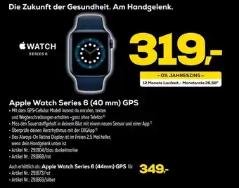 Euronics Berlet Apple Watch Series 6 (40 mm) GPS Angebot