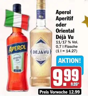 Hit Aperol Aperitif oder Oriental Déjà Vu Angebot