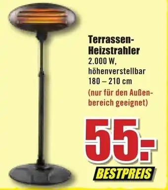 B1 Discount Baumarkt Terrassen Heizstrahler Angebot