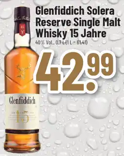 trinkgut Glenfiddich Solera Reserve Single Malt Whisky 15 Jahre Angebot