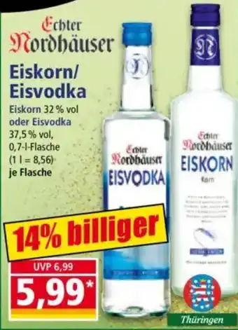 Norma Echter Nordhäuser Eiskorn/ Eisvodka Angebot