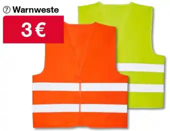 Woolworth Warnweste Angebot