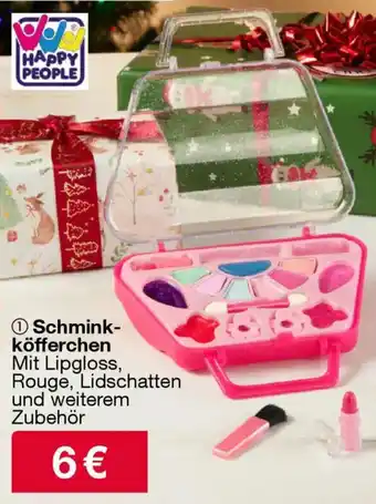 Woolworth HAPPY PEOPLE Schminkköfferchen Angebot