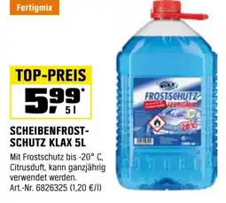 OBI SCHEIBENFROST- SCHUTZ KLAX 5L Angebot