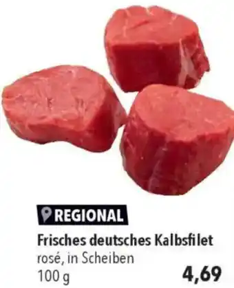 CITTI Markt Frisches deutsches Kalbsfilet Angebot