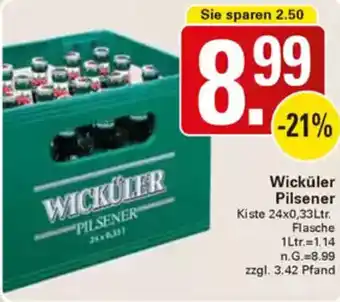 WEZ Wicküler Pilsener Angebot