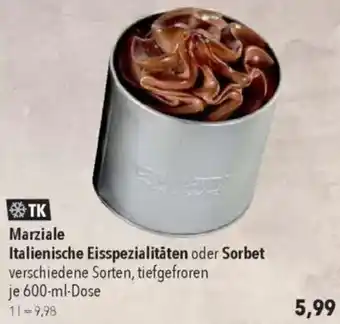 CITTI Markt Marziale Italienische Eisspezialitäten oder Sorbet Angebot