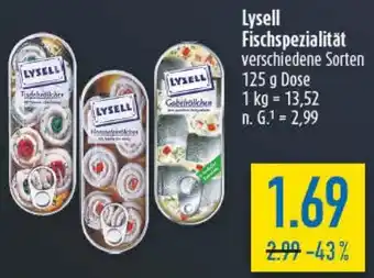 diska Lysell Fischspezialität Angebot