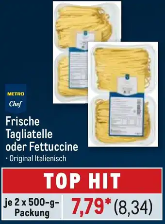 METRO METRO Chef Frische Tagliatelle oder Fettuccine Angebot