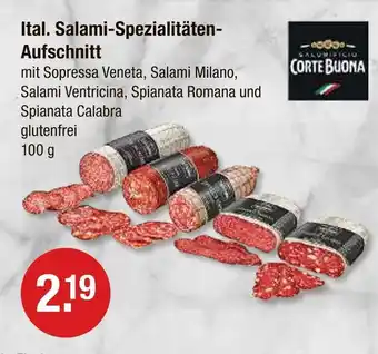 V Markt Corte buona ital. salami-spezialitäten-aufschnitt Angebot