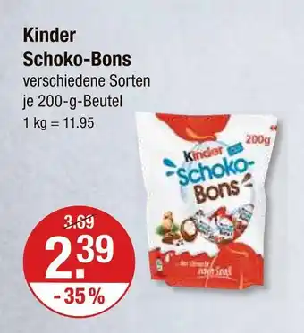 V Markt Kinder schoko-bons Angebot