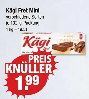 V Markt Kägi fret mini Angebot