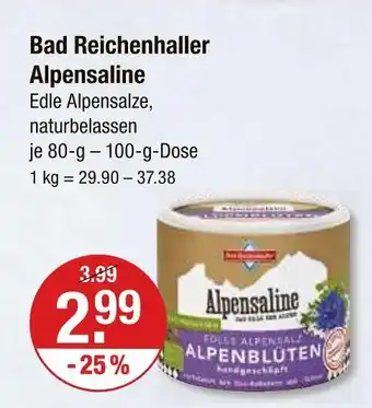 V Markt Bad reichenhaller alpensaline Angebot