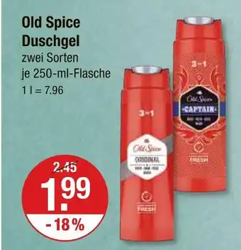 V Markt Old spice duschgel Angebot