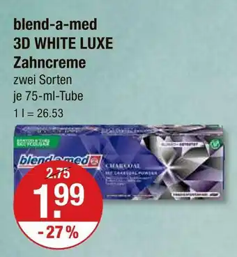 V Markt Blend-a-med 3d white luxe zahncreme Angebot