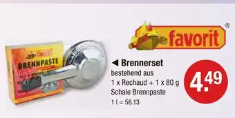 V Markt Favorit brennerset Angebot