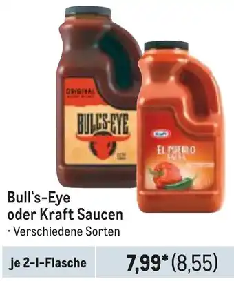 METRO Bull's-Eye oder Kraft Saucen Angebot