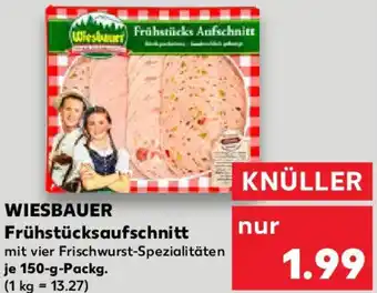 Kaufland WIESBAUER Frühstücksaufschnitt Angebot
