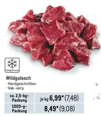 METRO Wildgulasch Angebot