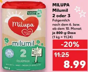 Kaufland MILUPA Milumil 2 oder 3 Angebot