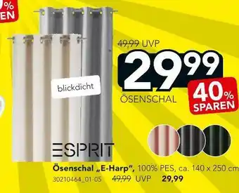 XXXLutz Esprit ösenschal „e-harp“ Angebot