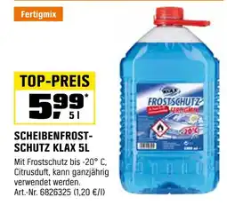 OBI Klax scheibenfrost-schutz klax Angebot