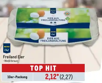 METRO METRO Chef Freiland Eier Angebot