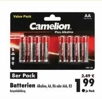 Mäc Geiz Camelion Batterien Angebot