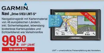 V Markt Garmn Navi „drive 51EU LMT-S” Angebot