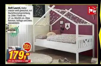 Opti Wohnwelt Bett Laurel Angebot