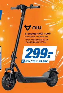 Expert E-Scooter KQi 100P Angebot