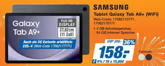 Expert SAMSUNG Tablet Galaxy Tab A9+ (WiFi) Angebot