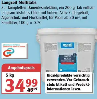 Globus Langzeit Multitabs 5kg Angebot