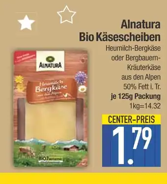 Edeka Alnatura bio käsescheiben Angebot