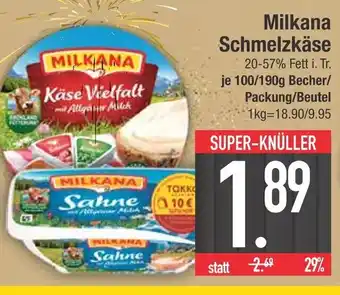 Edeka Milkana schmelzkäse Angebot