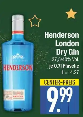 Edeka Henderson london dry gin Angebot