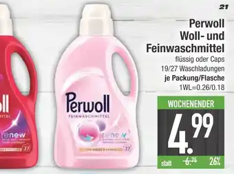 Edeka Perwoll woll- und feinwaschmittel Angebot