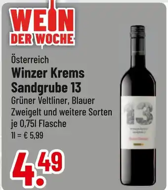 trinkgut Winzer krems sandgrube 13 Angebot