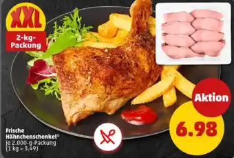 PENNY Frische Hähnchenschenkel Angebot